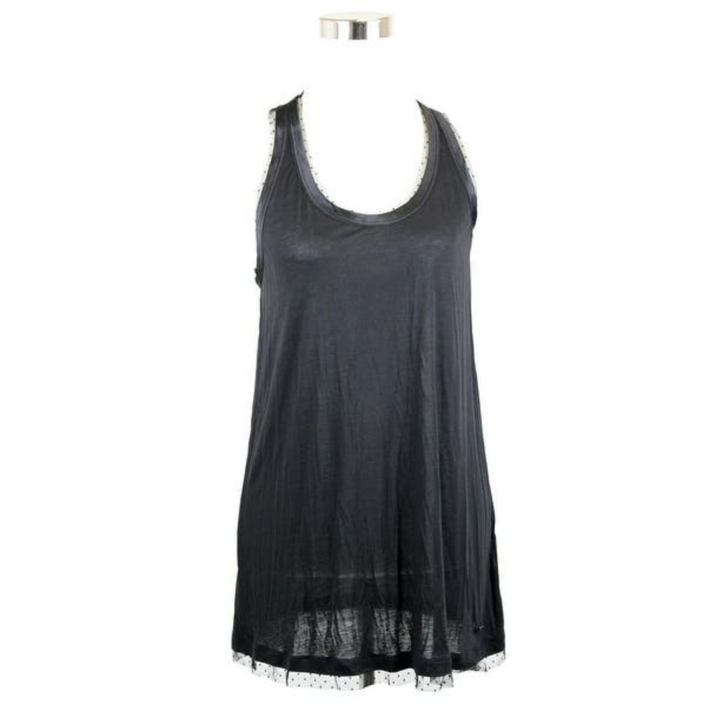 *LIKE NEW* Gucci Black Jersey Racerback Tank, M